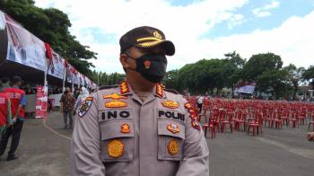 Polresta Bandar Lampung bersama Pemkot Targetkan 8 ribu dosis per hari 